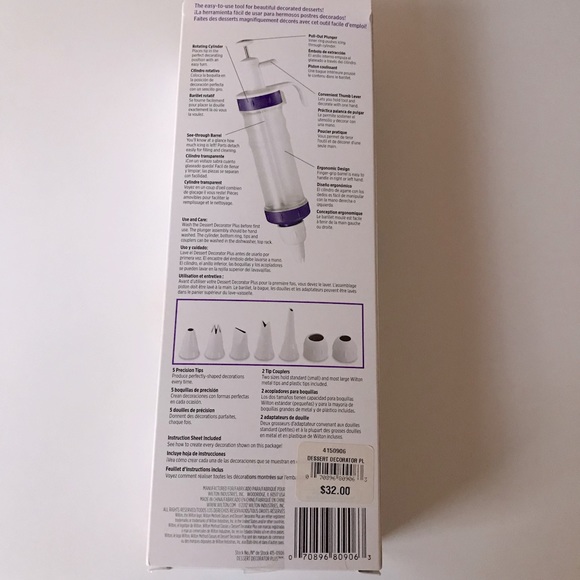 NIB ! WILTON Dessert Decorator PLUS - Picture 4 of 9